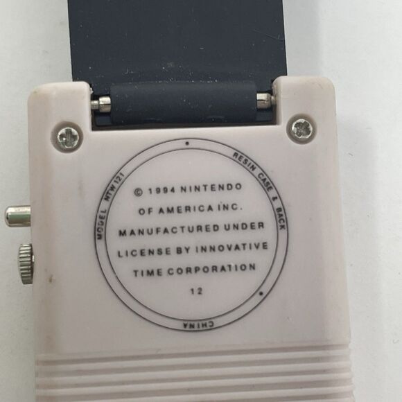 Vintage 90's Nintendo Game Boy Watch HTF 1994 - FOR PARTS-  UNTESTED - Picture 4 of 8